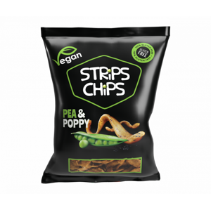 Strips Chips Hrachové s makom 80 g